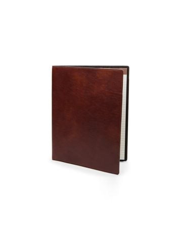 Bosca Dolce Soft Cover Writing Pad Portfolio - Italian Leather & Business Organizer