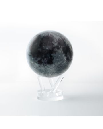 Mova Globe 4.5" Moon with Acrylic Base - Realistic Lunar Rotation and Hidden Magnet Movement
