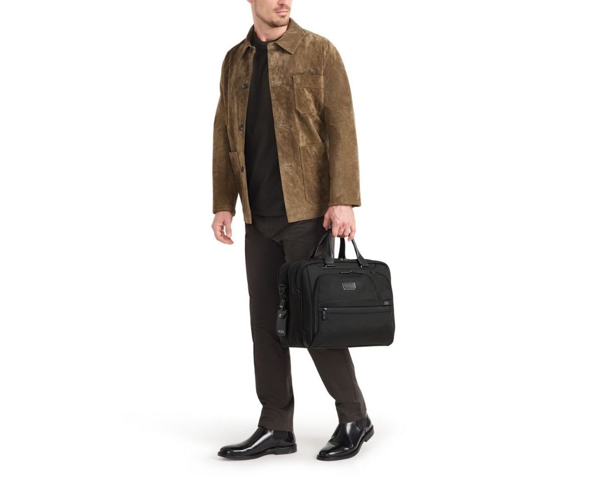 London Harness | Tumi Alpha Medium Expandable Briefcase | Gifts