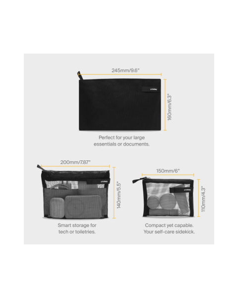 Essential Pouch Trio