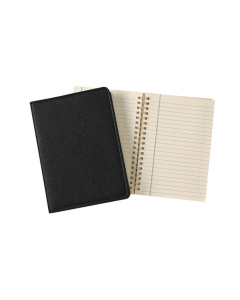 Refillable Leather Journal - Premium Full-Grain Calfskin Notebook