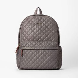 RARE MZ Wallace Mini Metro Gray Backpack Gray Quilted Backpack | MZ Wallace main image 4