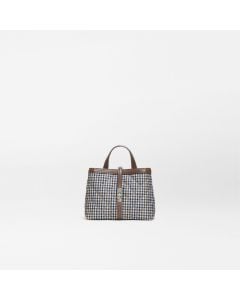 MZ Wallace Mini Astor Top Handle in Heritage Check