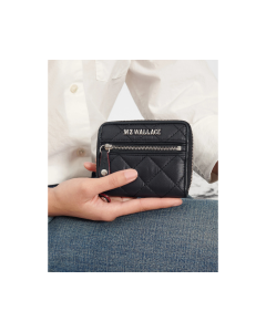 MZ Wallace Crosby Small Wallet in Black