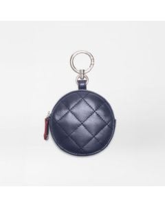 MZ Wallace Icon Pouch Leather in Navy
