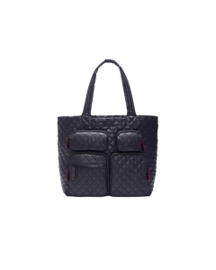 MZ Wallace Large Metro Travel Tote in Black 