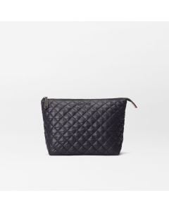 MZ Wallace Large Zoey Zip Pouch in Black