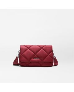 MZ Wallace Madison Flap Crossbody in Claret