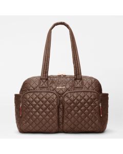 MZ Wallace Nik Duffel in Walnut