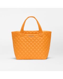 MZ Wallace Small Metro Tote Deluxe in Sunset Orange