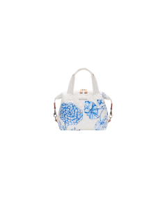 MZ Wallace Small Sutton Deluxe in Porcelain Blue Floral