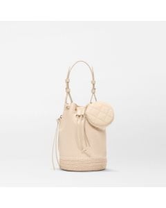 MZ Wallace Waverly Espadrille Bucket in Buff