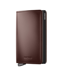 Secrid Slimwallet Premium Dusk+Dark Brown