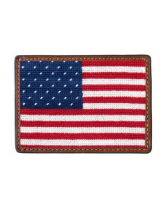 Smathers & Branson American Flag Credit Card Wallet