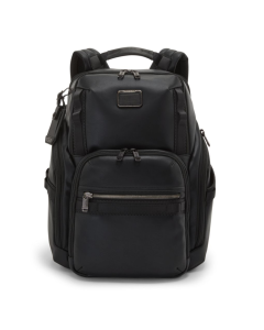 Tumi Alpha Bravo Leather Search Backpack